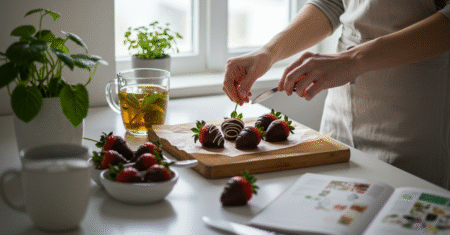 Receitas Fáceis e Mindfulness: Foque no Momento com o Moranguinho do Amor